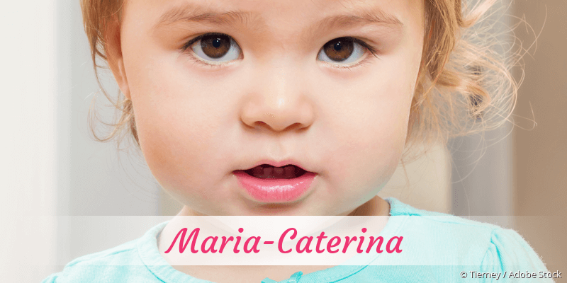 Baby mit Namen Maria-Caterina