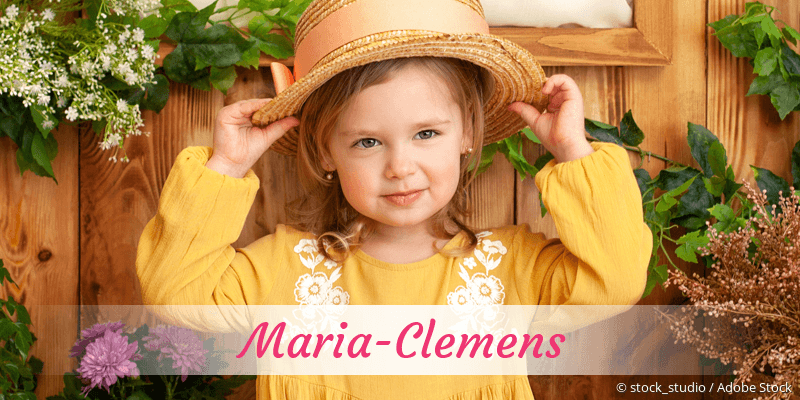 Baby mit Namen Maria-Clemens