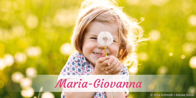 Baby mit Namen Maria-Giovanna