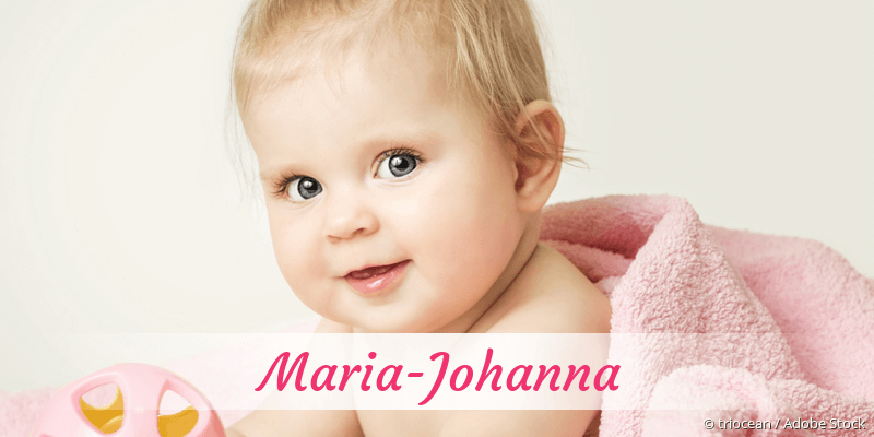 Baby mit Namen Maria-Johanna