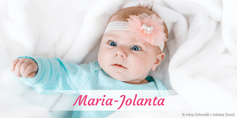 Baby mit Namen Maria-Jolanta