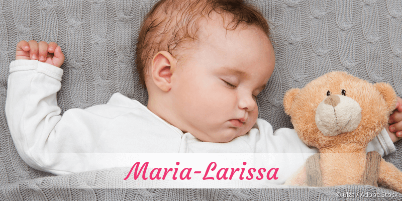 Baby mit Namen Maria-Larissa