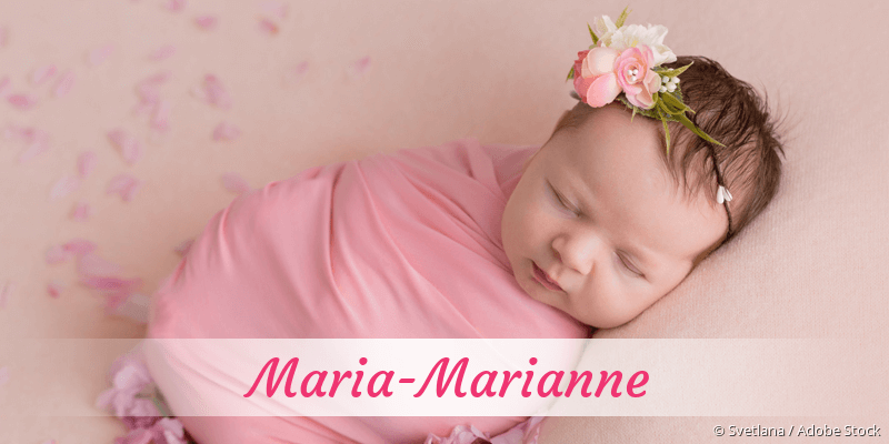Baby mit Namen Maria-Marianne