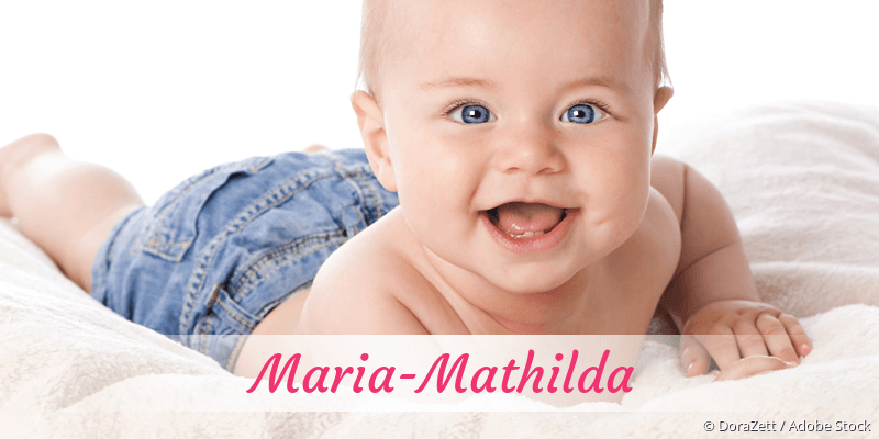 Baby mit Namen Maria-Mathilda