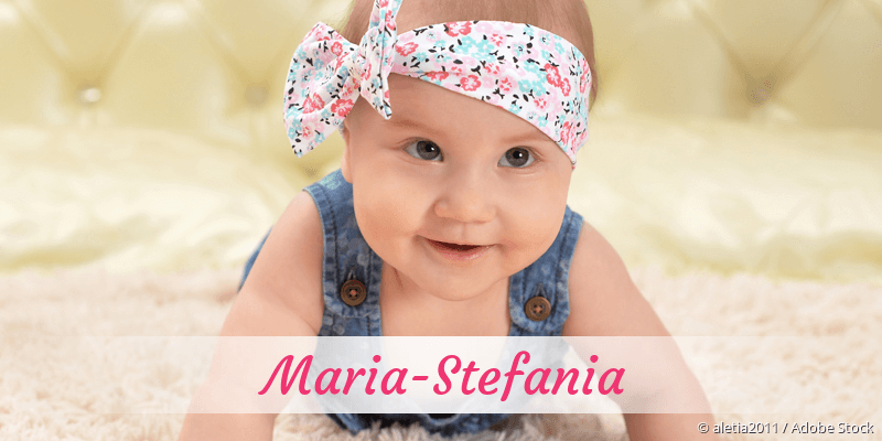Baby mit Namen Maria-Stefania