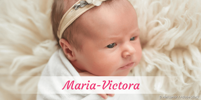 Baby mit Namen Maria-Victora