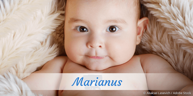 Name Marianus als Bild