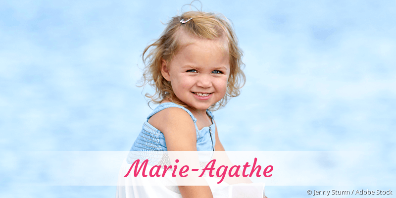 Baby mit Namen Marie-Agathe
