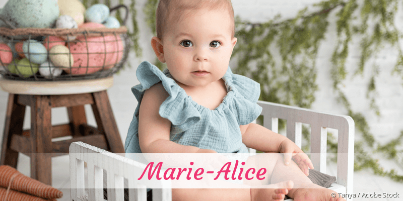 Baby mit Namen Marie-Alice