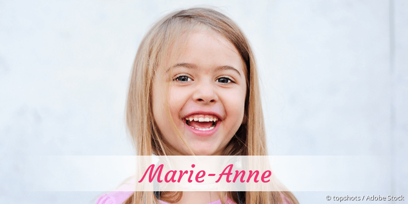 Baby mit Namen Marie-Anne