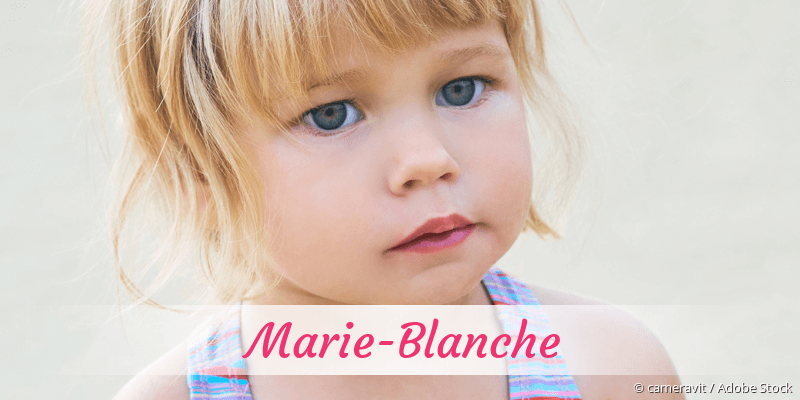 Baby mit Namen Marie-Blanche