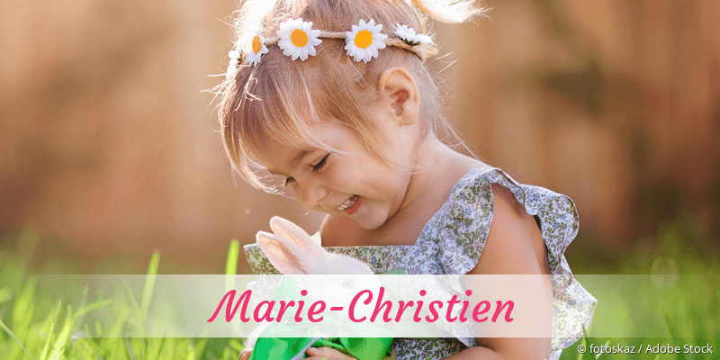 Baby mit Namen Marie-Christien
