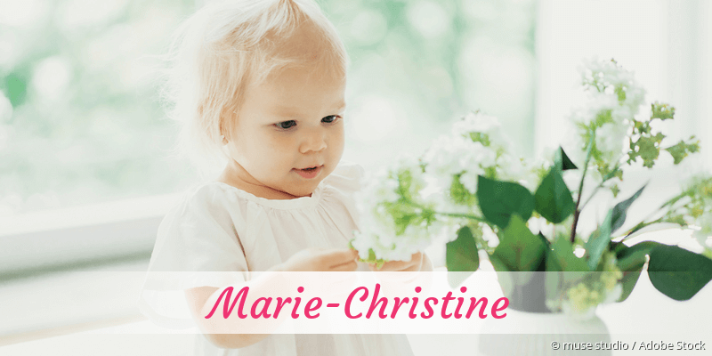 Baby mit Namen Marie-Christine