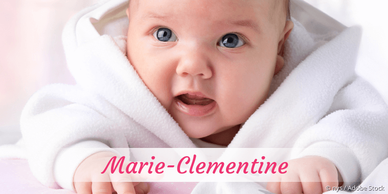 Baby mit Namen Marie-Clementine