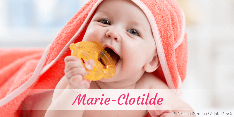 Baby mit Namen Marie-Clotilde