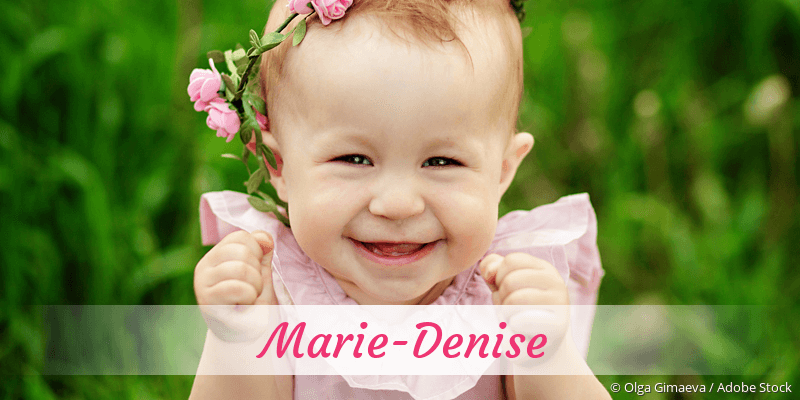 Baby mit Namen Marie-Denise