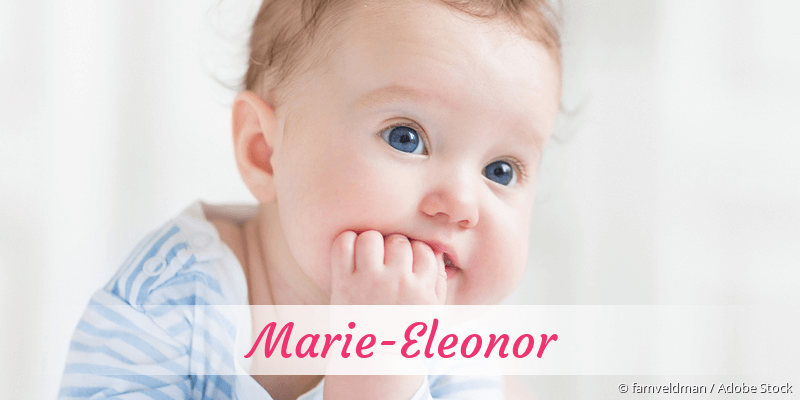 Baby mit Namen Marie-Eleonor