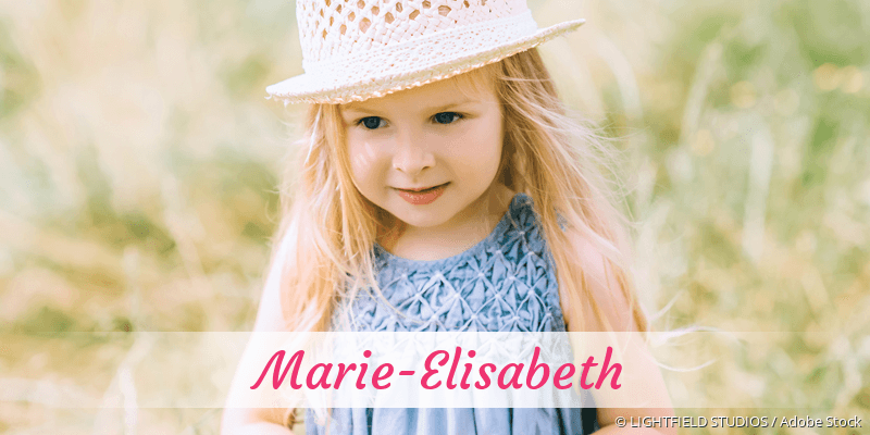 Baby mit Namen Marie-Elisabeth