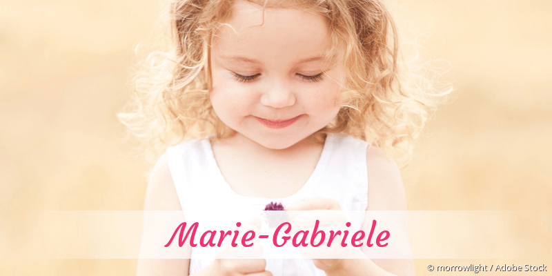 Baby mit Namen Marie-Gabriele