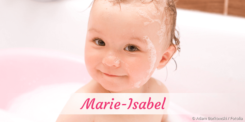 Baby mit Namen Marie-Isabel