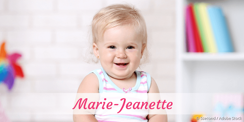 Baby mit Namen Marie-Jeanette