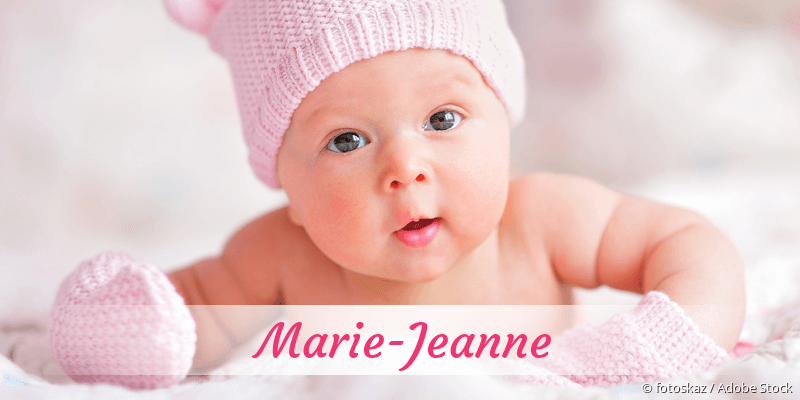 Baby mit Namen Marie-Jeanne