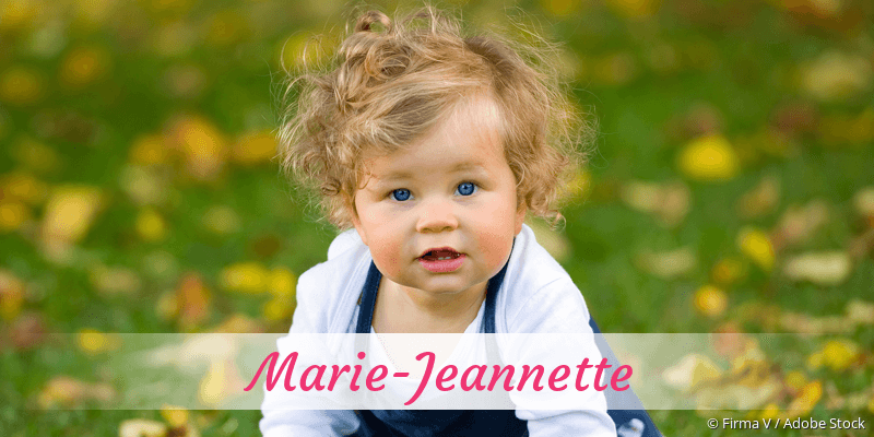 Baby mit Namen Marie-Jeannette