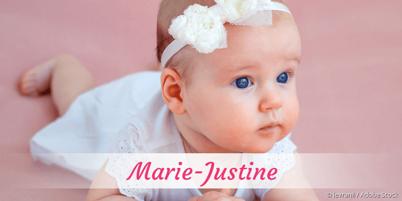 Baby mit Namen Marie-Justine