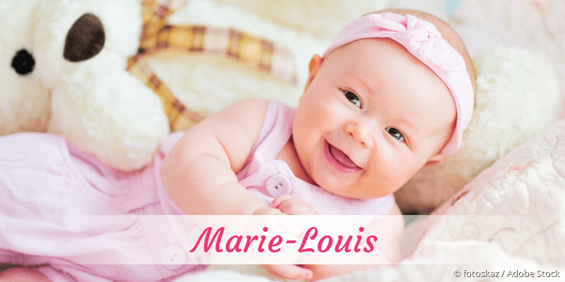 Baby mit Namen Marie-Louis