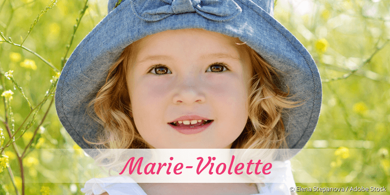 Baby mit Namen Marie-Violette