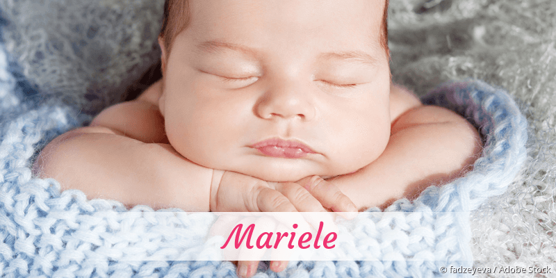 Baby mit Namen Mariele