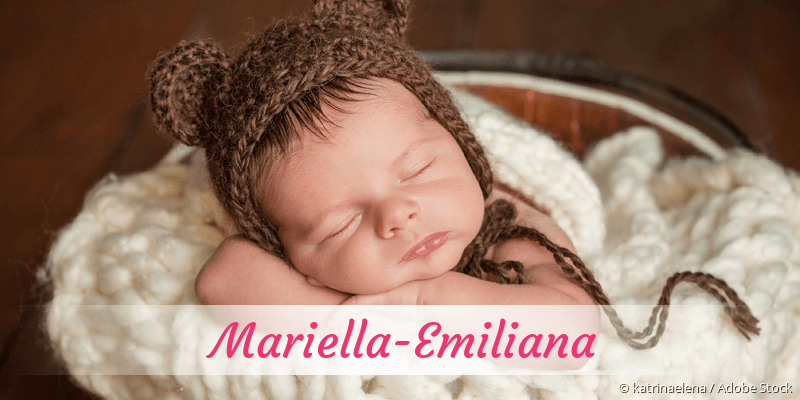 Baby mit Namen Mariella-Emiliana