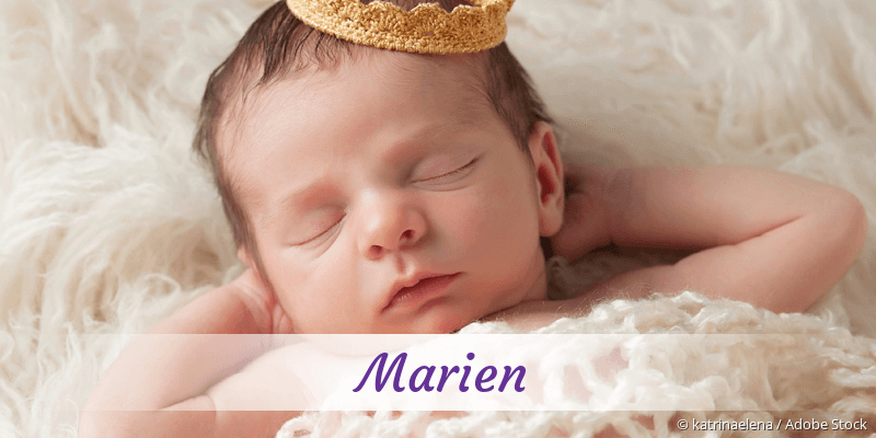 Baby mit Namen Marien