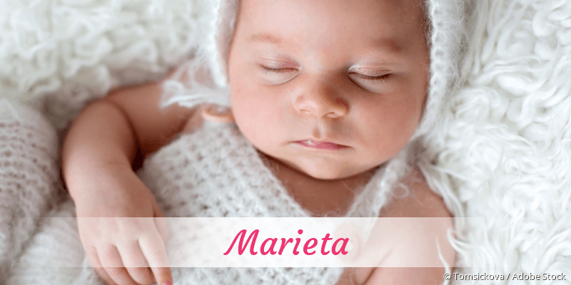 Baby mit Namen Marieta
