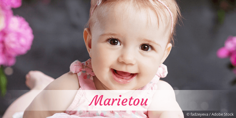 Baby mit Namen Marietou