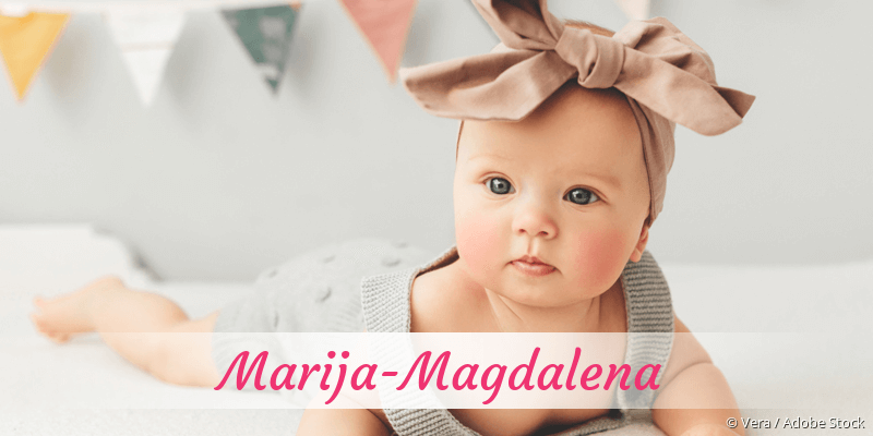 Baby mit Namen Marija-Magdalena