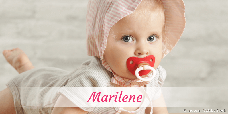 Baby mit Namen Marilene