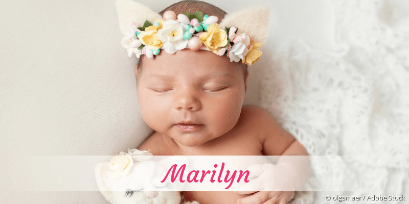 Baby mit Namen Marilyn