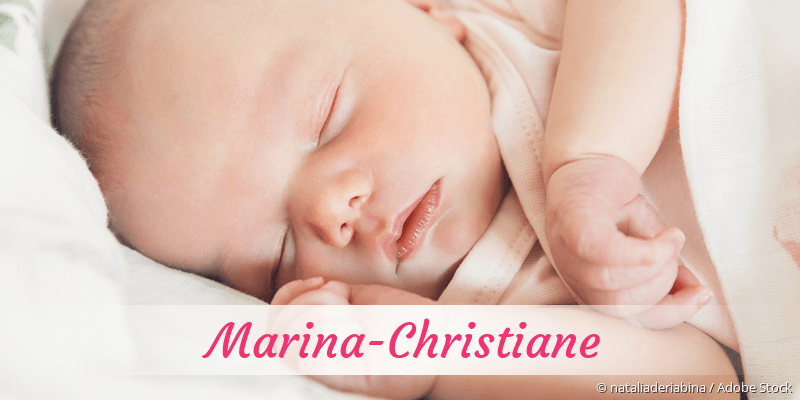Baby mit Namen Marina-Christiane