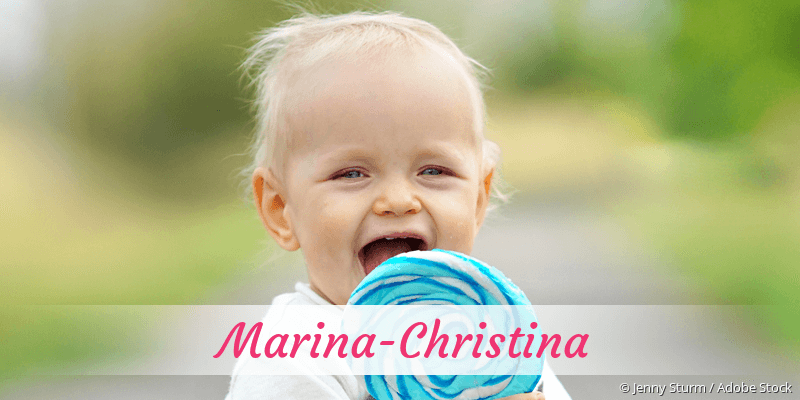 Baby mit Namen Marina-Christina