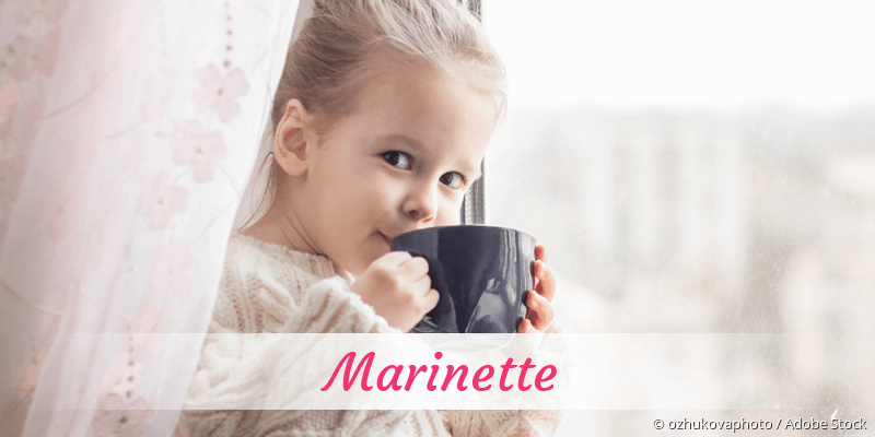 Baby mit Namen Marinette