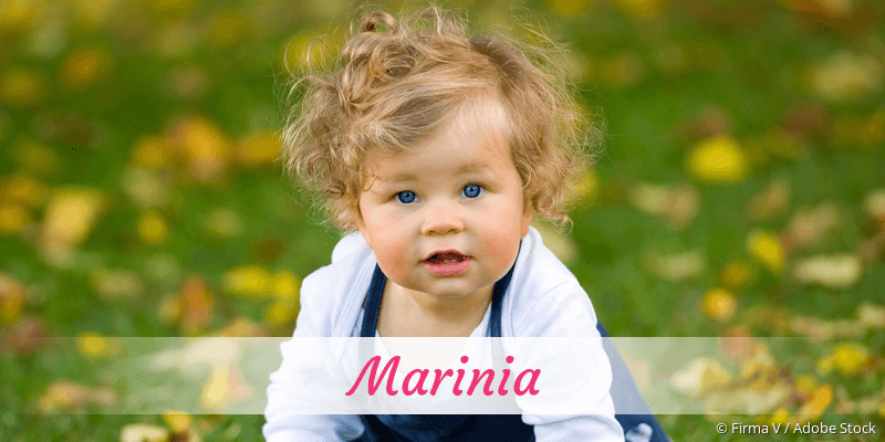 Baby mit Namen Marinia