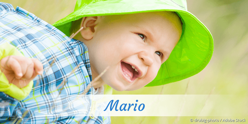 Baby mit Namen Mario