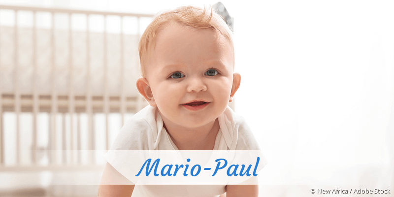 Baby mit Namen Mario-Paul