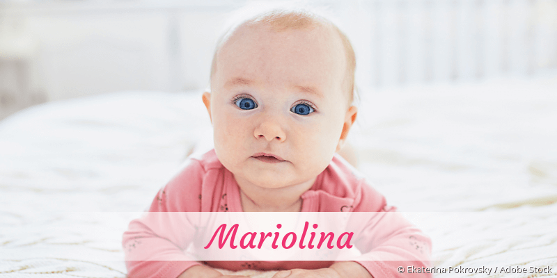 Baby mit Namen Mariolina