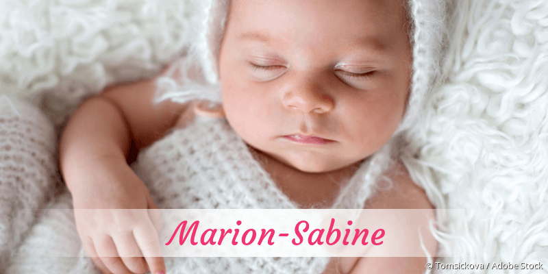Baby mit Namen Marion-Sabine
