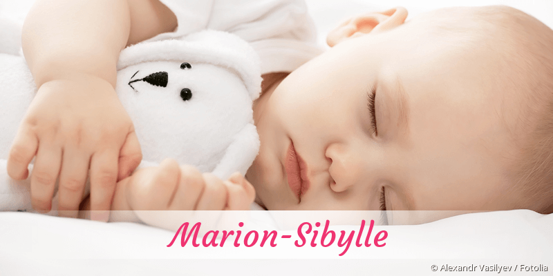 Baby mit Namen Marion-Sibylle