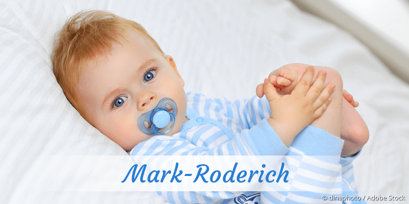 Baby mit Namen Mark-Roderich