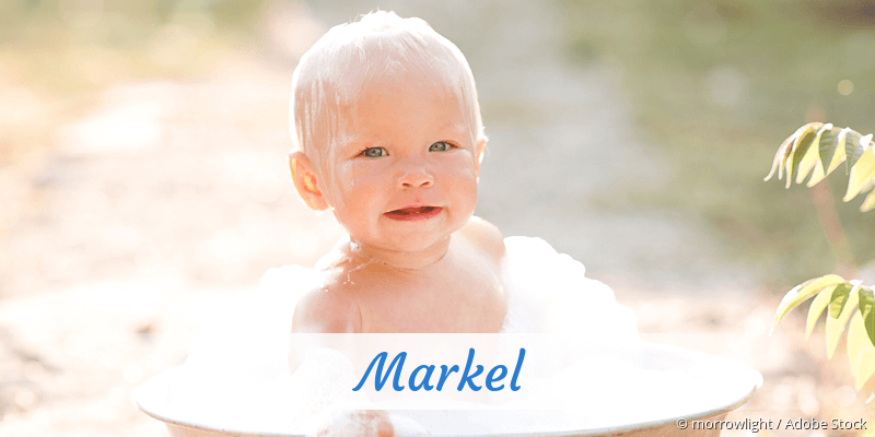 Baby mit Namen Markel