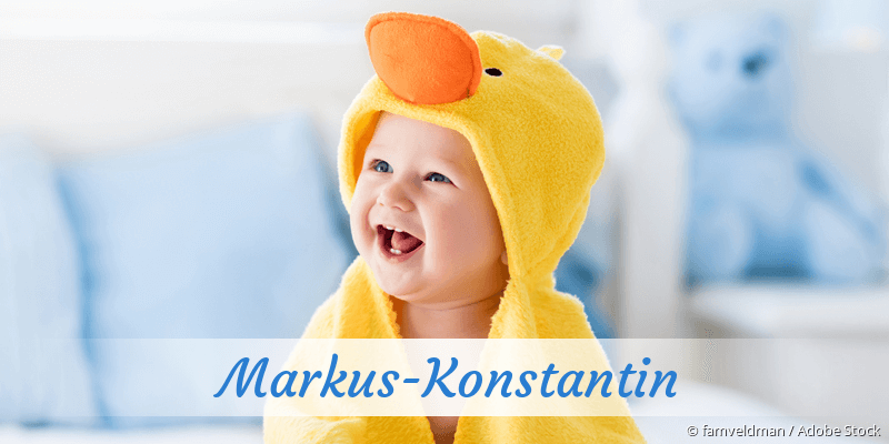 Baby mit Namen Markus-Konstantin
